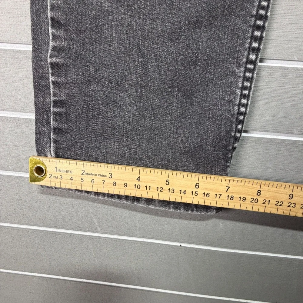 Levis 511 Slim Fit Jeans Mens 38x32 Faded Black WaterLess Denim 04511-3096
